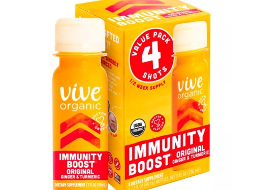 Organic Immunity Boost Original Ginger & Turmeric Shot - 4ct_2 fl oz