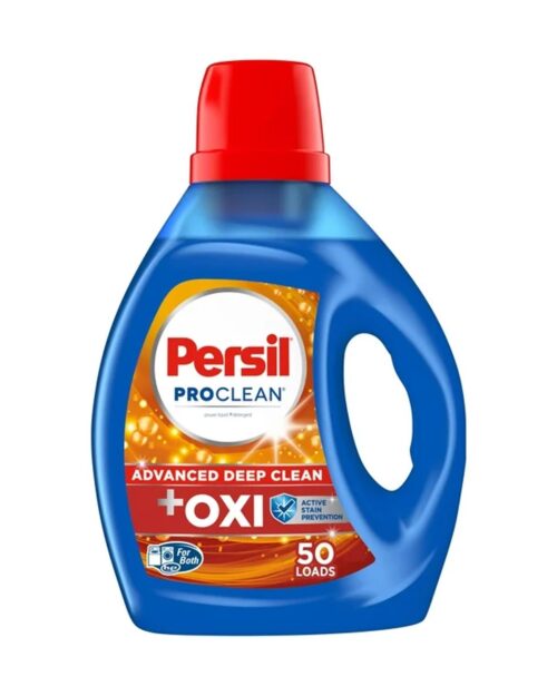 Persil ProClean Liquid Laundry Detergent, High Efficiency (HE), Plus OXI Power,