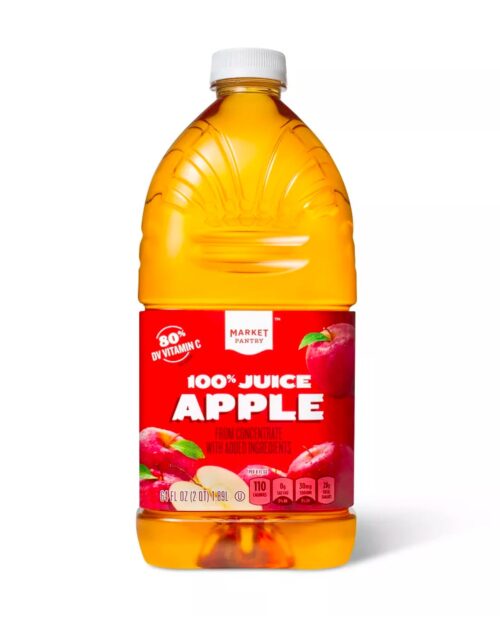 100 Percent Apple Juice - 64 fl oz Bottle