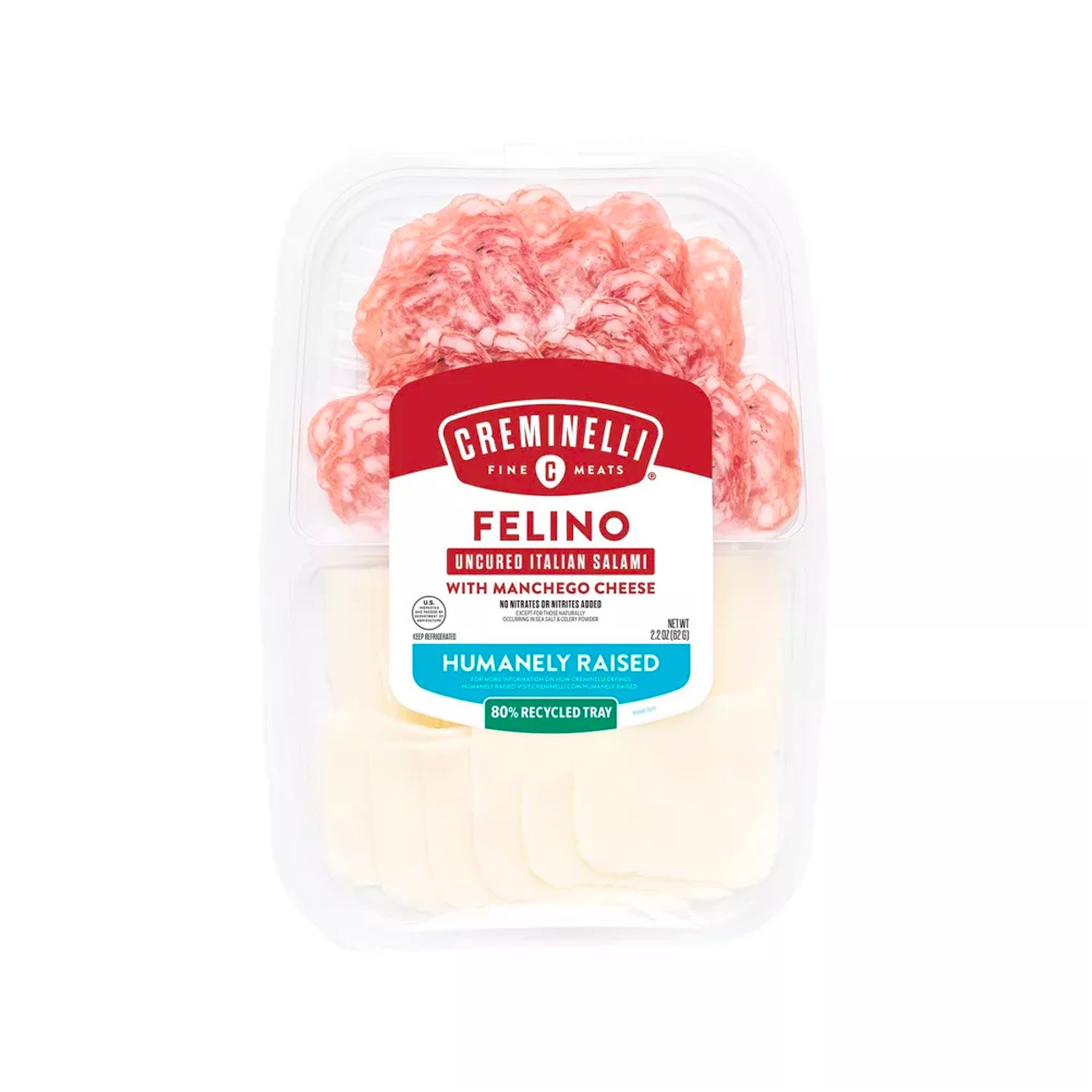 Creminelli Sliced Felino & Manchego – 2.2oz