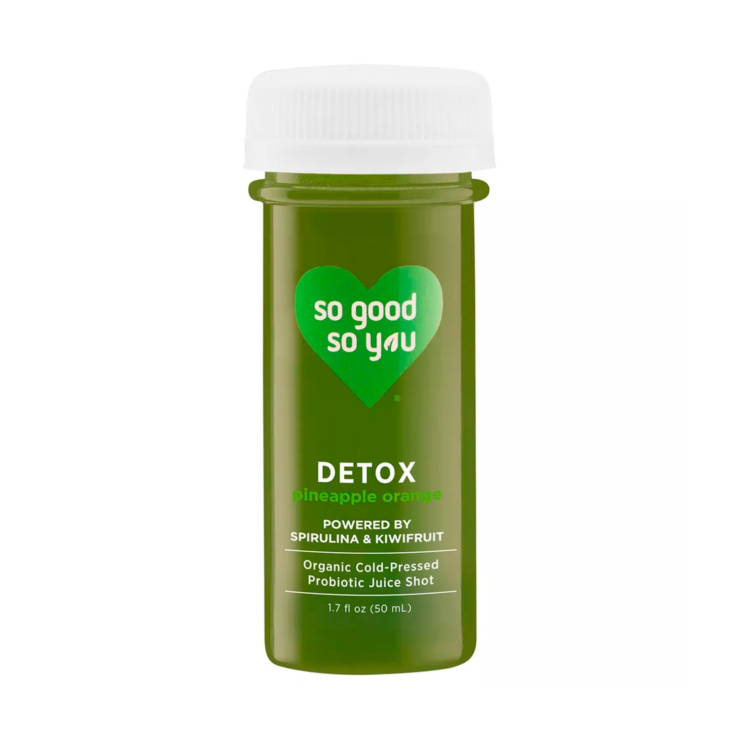 Detox Pineapple Orange Organic Probiotic Shot – 1.7 fl oz