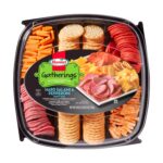 Gatherings Hard Salami, Pepperoni, Cheese & Crackers Party Tray - 28oz