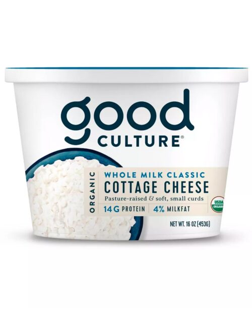 Good Culture Organic Whole Milk Classic Cottage Cheese - 16oz