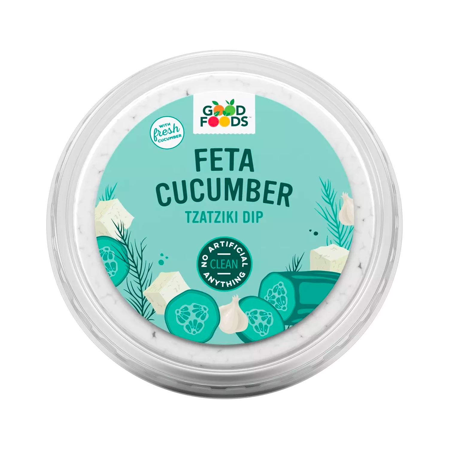 Good Foods Feta Cucumber Tzatziki Dip – 8oz