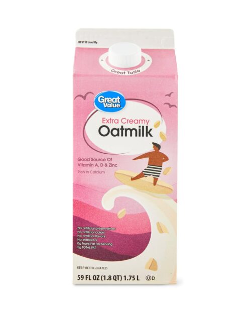 Great Value Extra Creamy Oatmilk, 59 fl oz