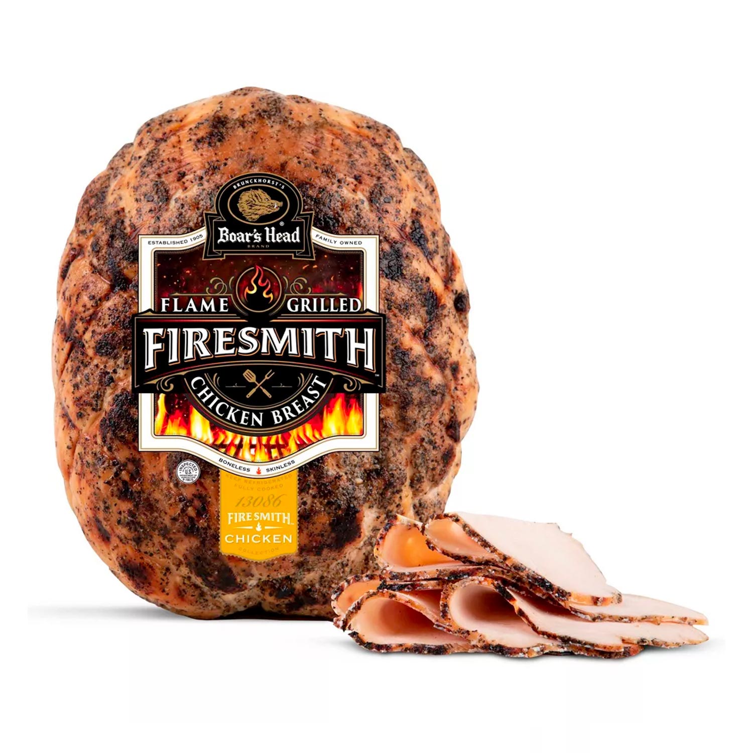 FireSmith Flame Grilled Chicken Breast – Deli Fresh Sliced – price per lb