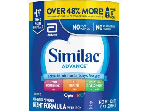 Similac® Advance®_ Powder Baby Formula with Iron, DHA, Lutein, 30.8-oz Value Can