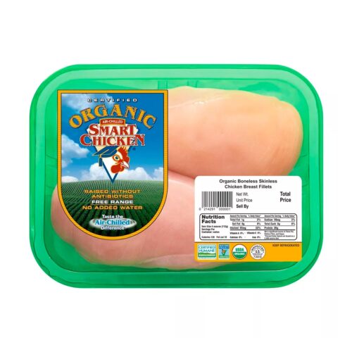 Smart Chicken Organic Boneless & Skinless Chicken Breast - 0.75-1.75lbs - price
