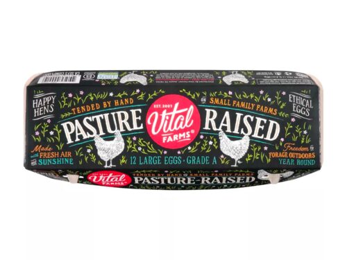 Vital Farms Pasture-Raised Grade A Large Eggs - 12ct