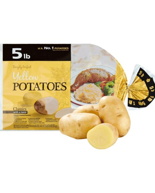 Yellow Potatoes Whole Fresh, 5lb Bag