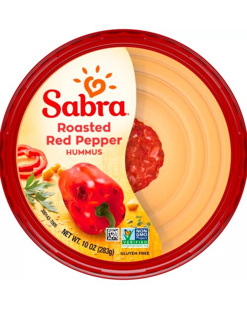 Sabra Roasted Red Pepper Hummus - 10oz