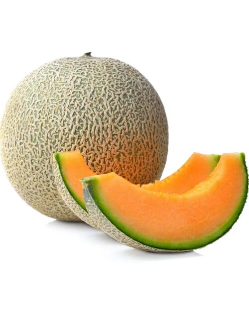 Cantaloupe Melon Fresh Organic Cut