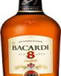 Bacardi 8 year old Rum 1LT