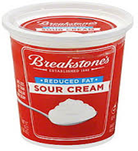 Breakstone’s Reduced Fat Sour Cream