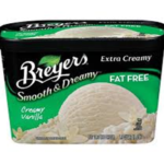 Breyers Fat Free Creamy Vanilla Ice Cream