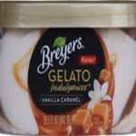 Breyers Vanilla Caramel Gelato