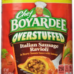 Chef Boyardee Overstuffed Italian Sausage Ravioli