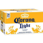 Corona Extra Light Beer	 1case.