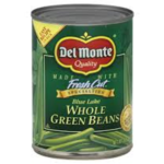 Del Monte Blue Lake Whole Green Beans