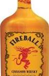 Fireball Cinnamon Whiskey,	1LT.