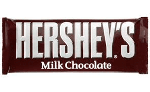 Hersey’s Milk Chocolate  (sgl bar)