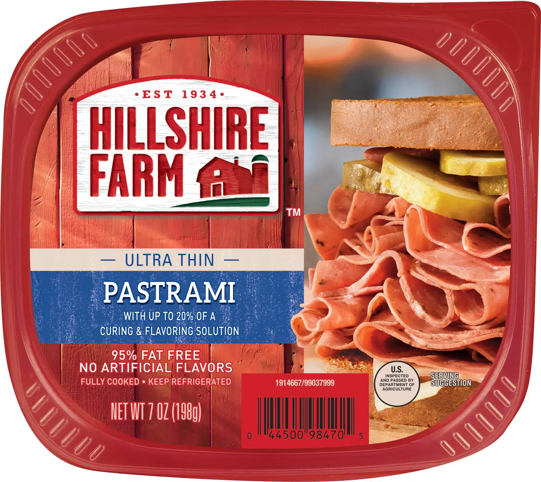 Hillshire Farms Ultra Thin Pastrami