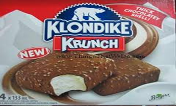 Klondike Krunch Ice Cream Bar