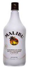 Malibu Coconut Rum,	1LT.