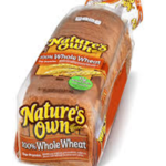 Natures Own 100% Whole Wheat Bread