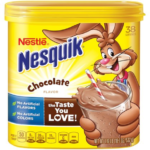 Nesquik Chocolate Powder Flavored