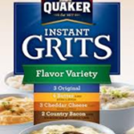 Quaker Flavor Variety Instant Grits