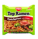 Ramen Noodles Picante Beef Noodles