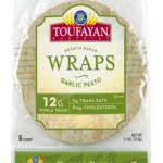 Toufayan Garlic Pesto Wraps