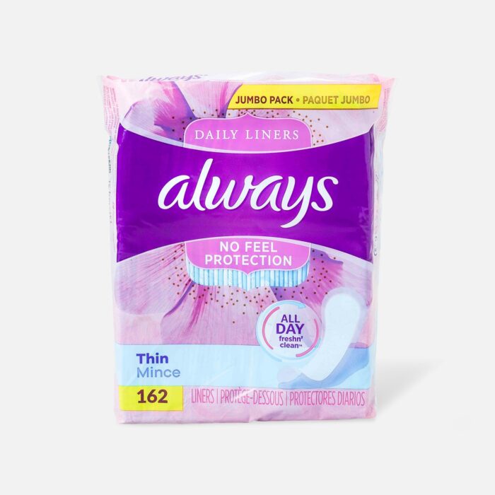 Always Thin Liners (162 ct)