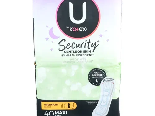 U by Kotex Clean & Secure Pads Overnight (44 ct)