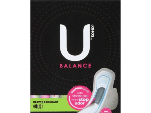 U by Kotex Balance Heavy Pads (18 ct)