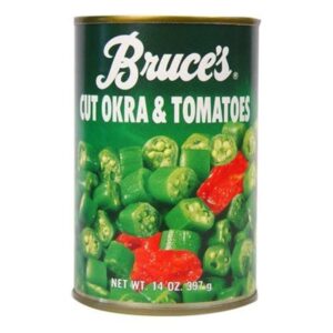 Bruce's Cut Okra With Tomatoes (14oz)