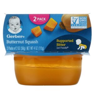 Gerber Butternut Squash 2 Pack 2oz