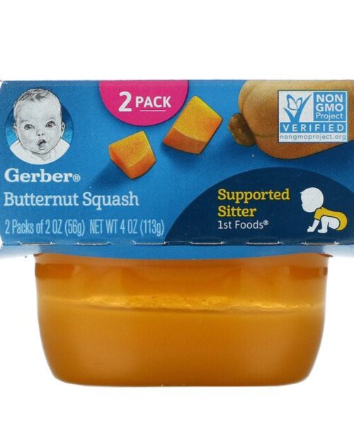 Gerber Butternut Squash 2 Pack 2oz