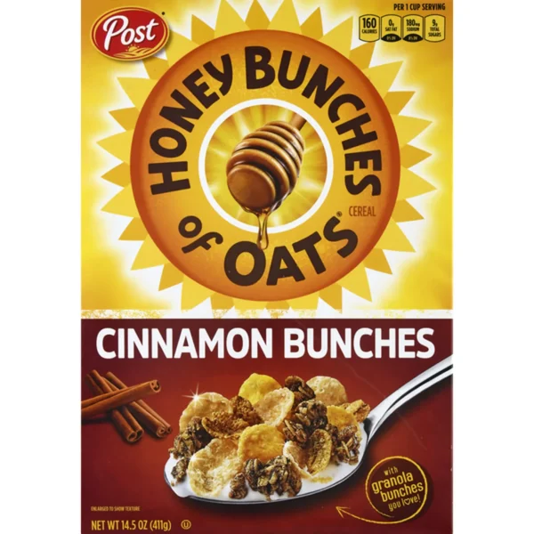Honey Bunch Of Oats Cinnamon Bunches(14.5oz)