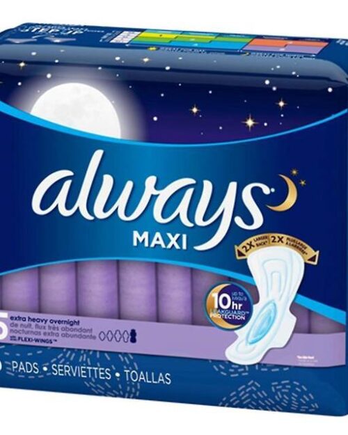 Always Maxi Size 5 Overnight (20 ct)