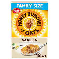 Honey Bunch Of Oats Vanilla Bunches(14.5oz)