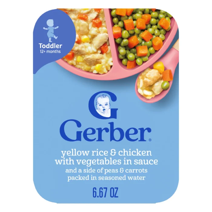 Gerber Mealtime for Toddler Yellow Rice & Chicken