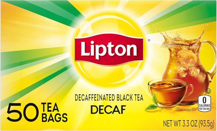 Lipton Tea Decaf.