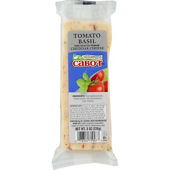 Cabot Tomato Basil Cheese