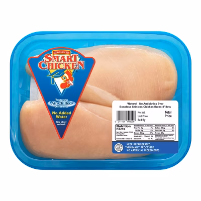 Smart Chicken Organic Boneless & Skinless Chicken Breast - 0.75-1.75lbs - price
