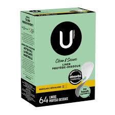 U by Kotex Clean & Secure Liners (64 ct)