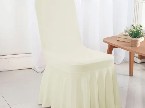 Ivory Chair Cover