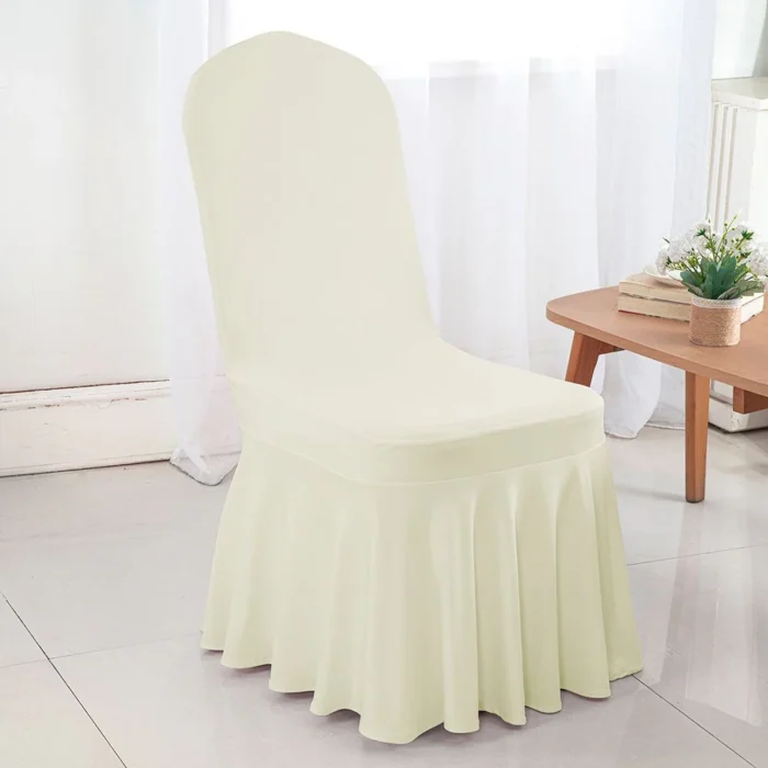 Ivory Chair Cover